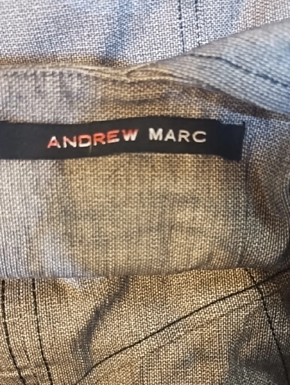 Andrew Marc Gray Dress - Picture 2 of 3